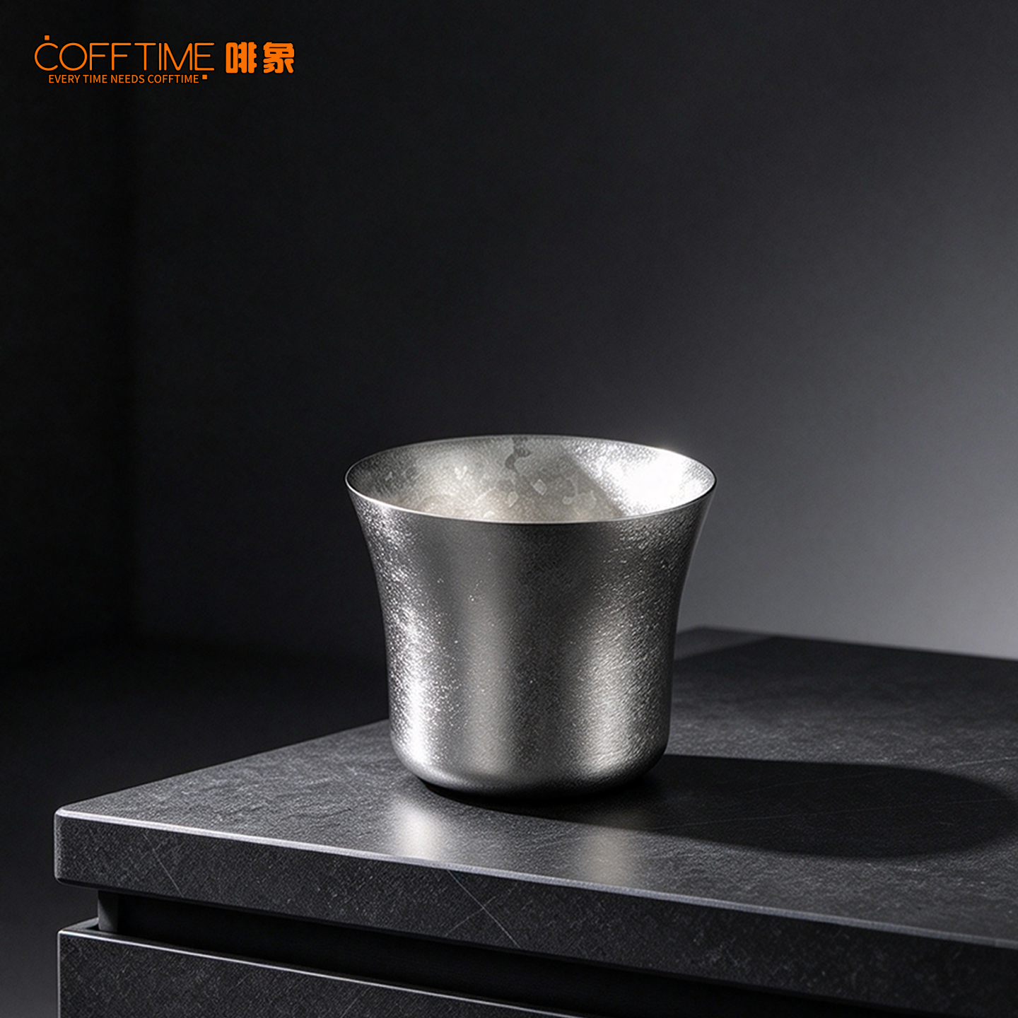 纯钛小腰品鉴杯 - 原色 (120ml)