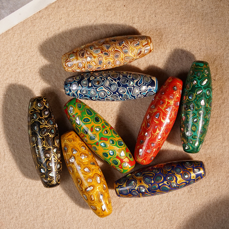 Rhipi Dzi Bead