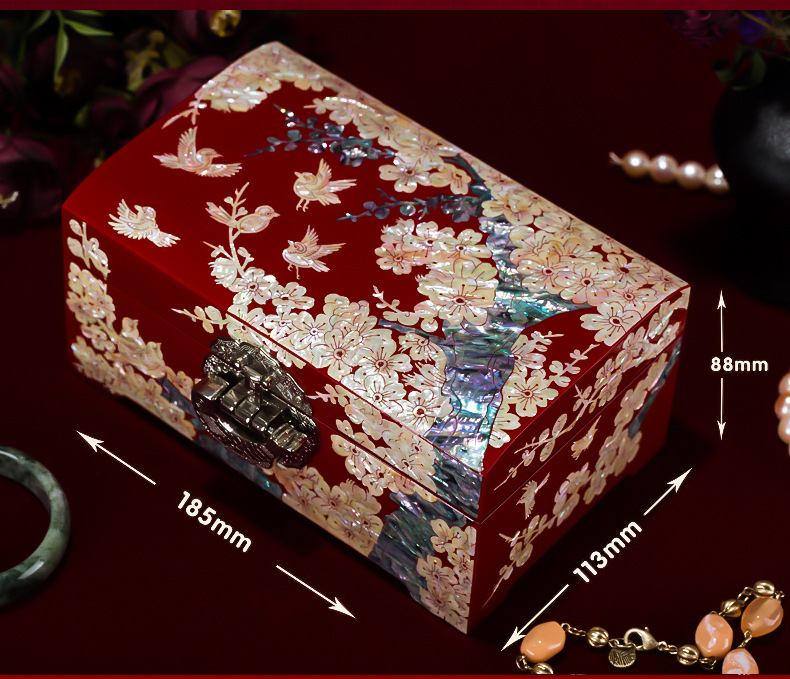 Lacquer Jewelry Box